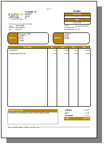 Professional Invoice Style 2